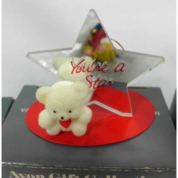 Vintage Avon Gift Collection Lot of 9 Valentines Easter Magnet Figurine Ornament - Picture 6 of 8